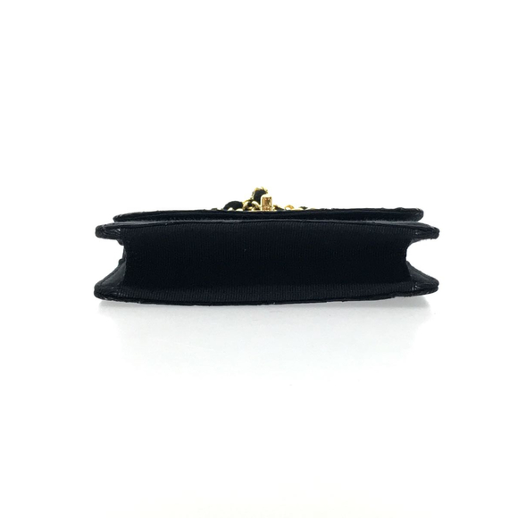 Chanel Mini Matelasse Jersey Leather Chain Shoulder Bag - Picture 5 of 6
